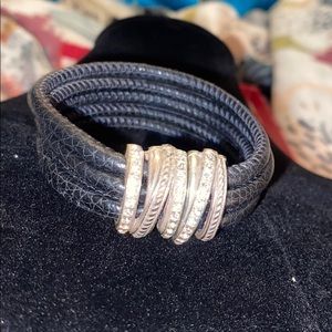 Black Neptune’s Rings Bracelet
